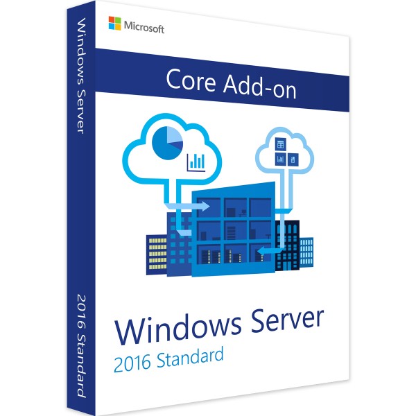 Windows Server 2016 Standard Core Add-On (2 Core)