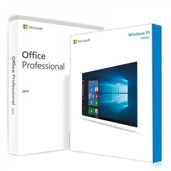 Windows 10 Home + Office 2019 Professional
